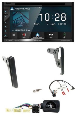 Kenwood DAB TMC USB 2DIN Lenkrad Bluetooth Navigation für Toyota FJ ab 2007