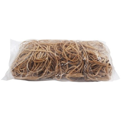 White Box 454G Size 69 Rubber Bands, beige brown white yellow