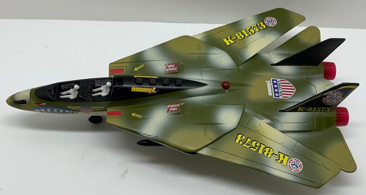 Vintage 1996 Buddy L Empire Air Force Jetplane K-81573 Bomber