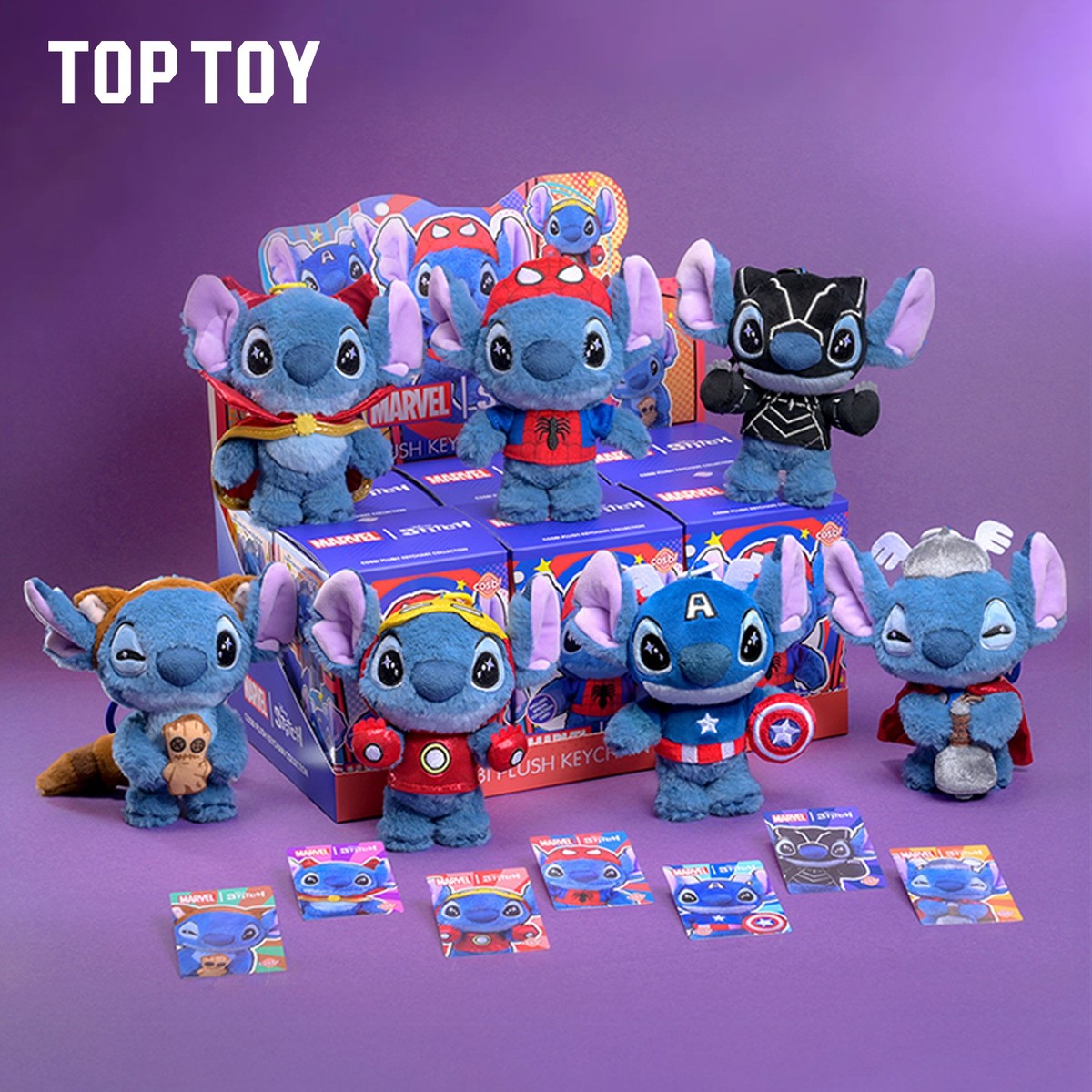HotToys marvel スティッチ COSBI ぬいぐるみペンダント Hot Toys Stitch Marvel Series COSBI 5.5