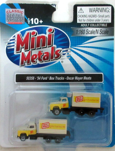 CAMIONES DE CARGA FORD CLASSIC METAL WORKS 50359-54 OSCAR MAYER CARNES NUEVAS | Zustand: New