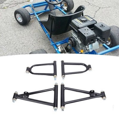 7in Front Suspension Upper Lower Swing Arm Kit Reduce Vibration Noise High S SET