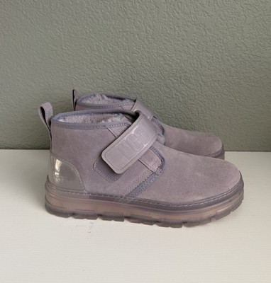 UGG Neumel Clear Chukka Suede Boots Women s Sz 9 1137030 Lilac Purple Lavender
