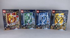 LEGO RETIRED Harry Potter House Banners lot 76409, 76410, 76411, 76412 NIB