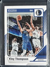 KLAY THOMPSON #134 WINTER PARALLEL 2024-25 Panini Donruss MINT OR BETTER