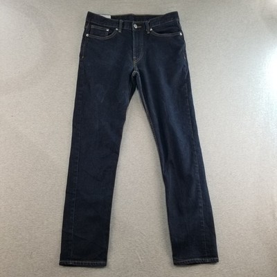 H&M Jeans Men's Sz 31X32 Dark Blue Wash Slim Fit Stretch Comfort Normcore
