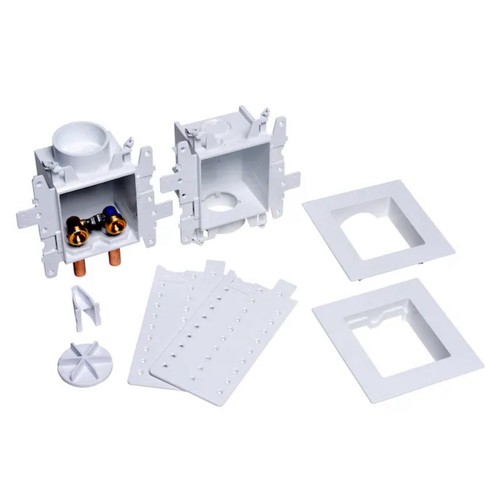 OATEY Moda Quarter turn ball valve Copper sweat Washing machine Outlet Box