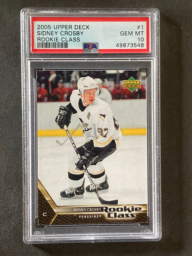2005 Upper Deck Rookie Class #1 Sidney Crosby RC MINT PSA 10