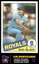 Bud Black 1985 Topps #412 Kansas City Royals