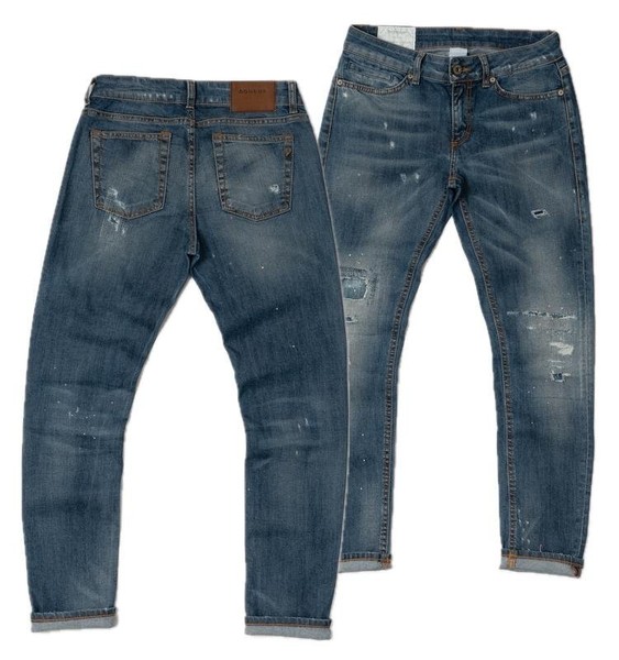 Women Dondup Jeans Navy 28 / M #3JX7