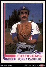 1982 Topps #48 Bobby Castillo Dodgers 8 - NM/MT