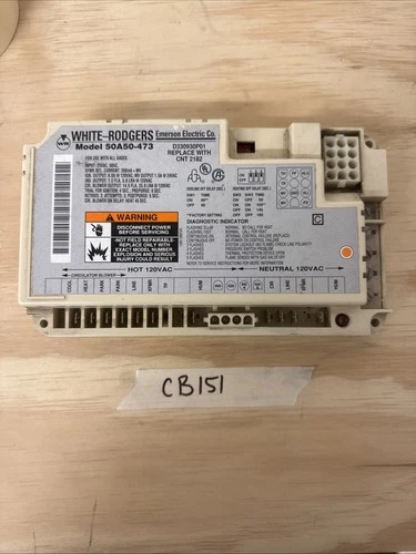White Rodgers D330930P01 Furnace Control Circuit Board 50A50-473 #17