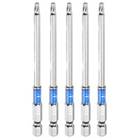 5 StüCk TT15 Torx-Schrauberbit 1/4 Zoll Sechskant 4 Zoll