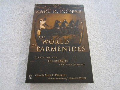 The World of Parmenides by Karl Popper - 1998 HCDJ - Presocratic Enlightenment