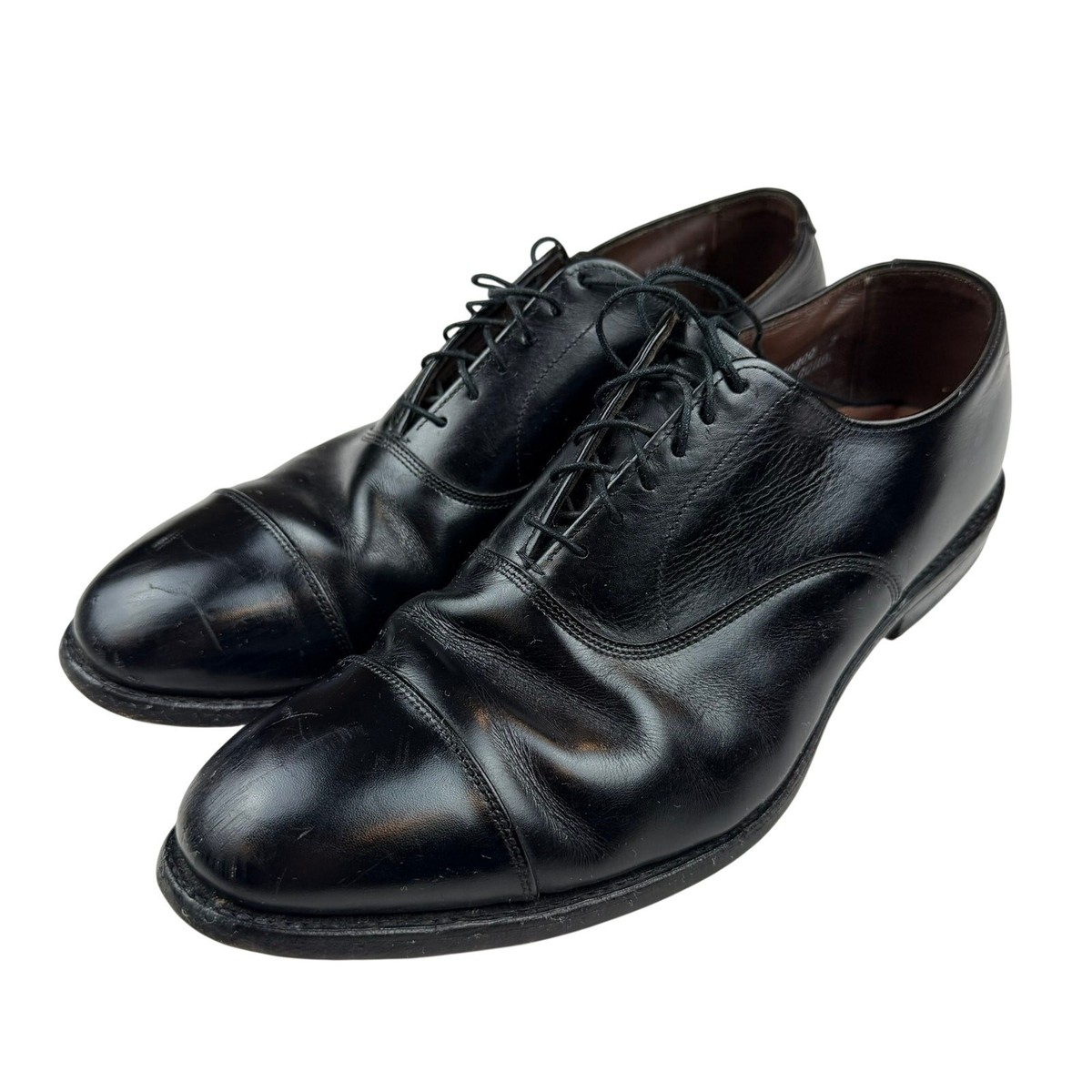 Allen Edmonds Park Avenue Black Cap Toe Oxford 10.5 D | eBay display picture 1
