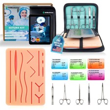 New Best Suture Practice Kit for Medicine and Vet Students, with Multilanguage