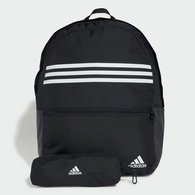 Adidas Classic Horizontal 3-Stripes Backpack - Black