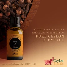100% Pure Ceylon Clove Bud Essential Oil – 15mL – Aromatherapy – Sri Lanka