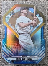 2022 Topps Update Lou Gehrig Diamond Greats Die Cuts Blue #DGDC-51 Yankees