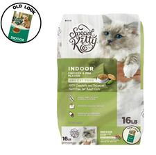 Special Kitty Indoor Formula Chicken & Pea Flavor Dry Cat Food, 16 lb Bag 1.25 per pound