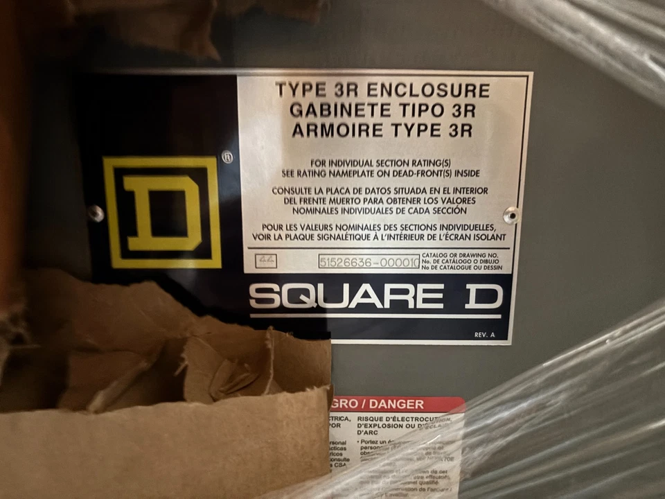 Square D GCR_SWBD_SS_01 2000A QED-2 Switchboard MDS 480Y/277V 4W 3PH Wye Type 3R - Image 2 of 4