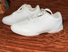 Baxinier White Cheer Shoes  Girls Size 11.5  29  Dance