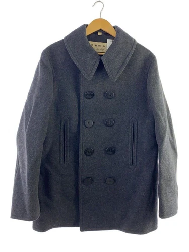 Cappotto lana doppiopetto BURBERRY altro Claythorpe 52 grigio