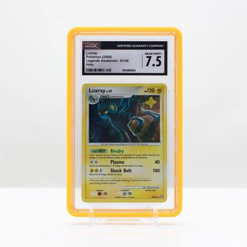 Pokemon Luxray Cosmos Holo #8/146 Legends Awakened 2008 - CGC 7.5