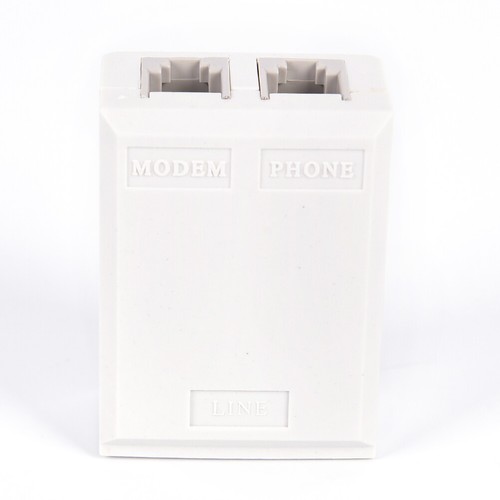 RJ11 Cable Line ADSL Fax Modem Phone Network Jack Micro Filter Splitter Ada`xi - Photo 6/6