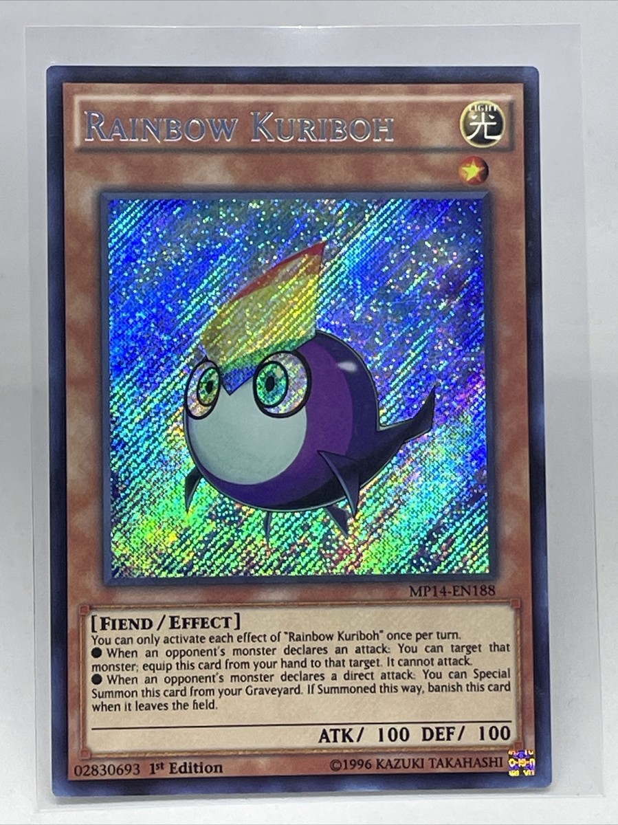 -青の少年- by hidebow Yu-Gi-Oh! - Rainbow Kuriboh MP14-EN188, Secret Rare, 1st Ed