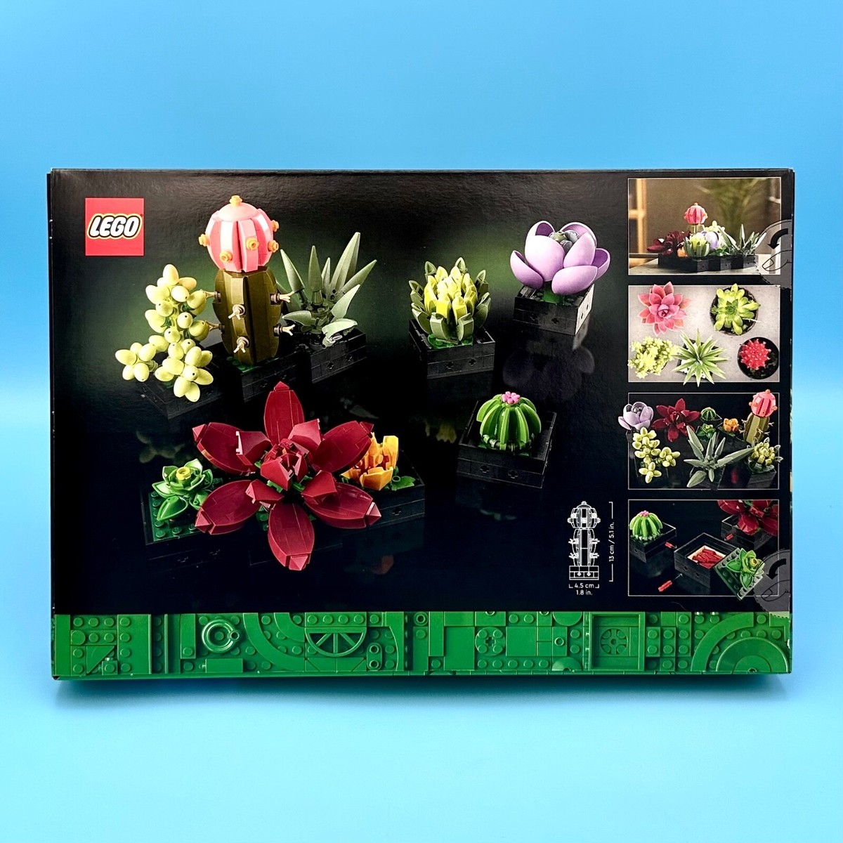 LEGO Icons Botanical Collection Succulents (10309) Plants and