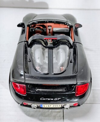 Maisto Premiere Edition Porsche Carrera GT Black EXECUTIVE