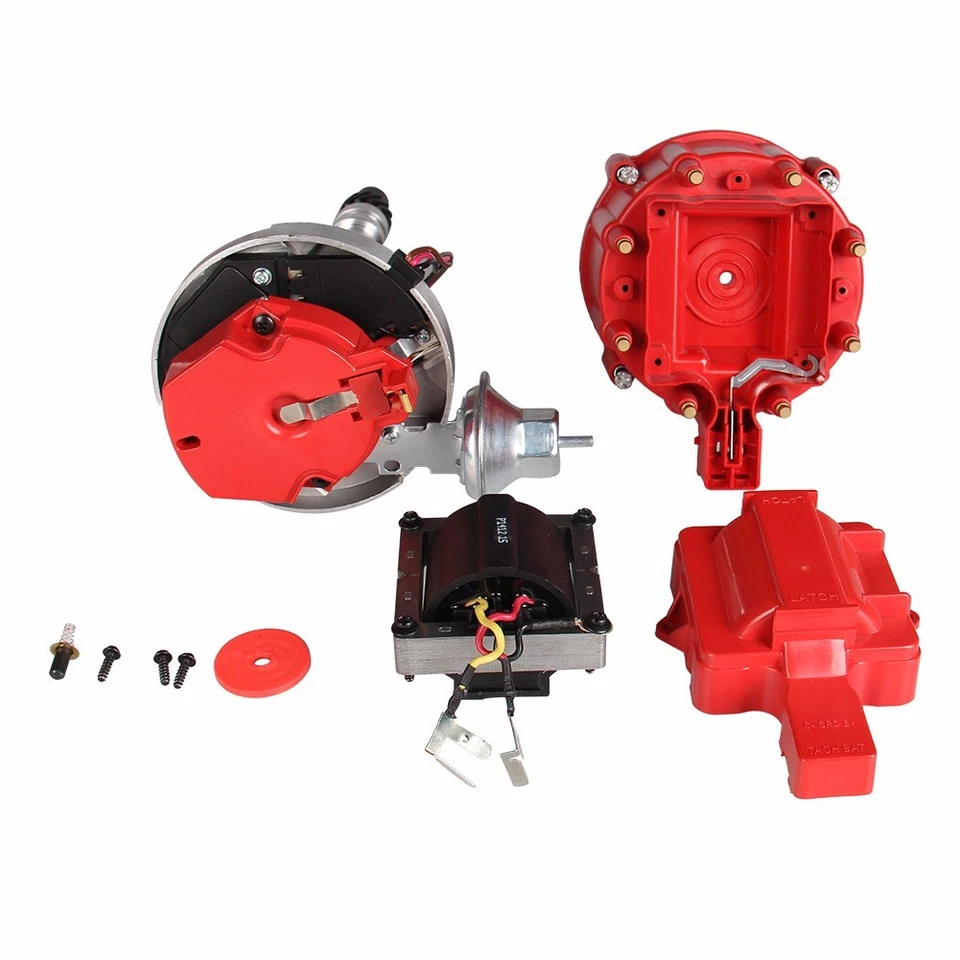 Гоночный электронный распределитель крышка катушки HEI Chevy SBC GMC 350 BBC 454 5,7 л V8 США - Изображение 2 из 4