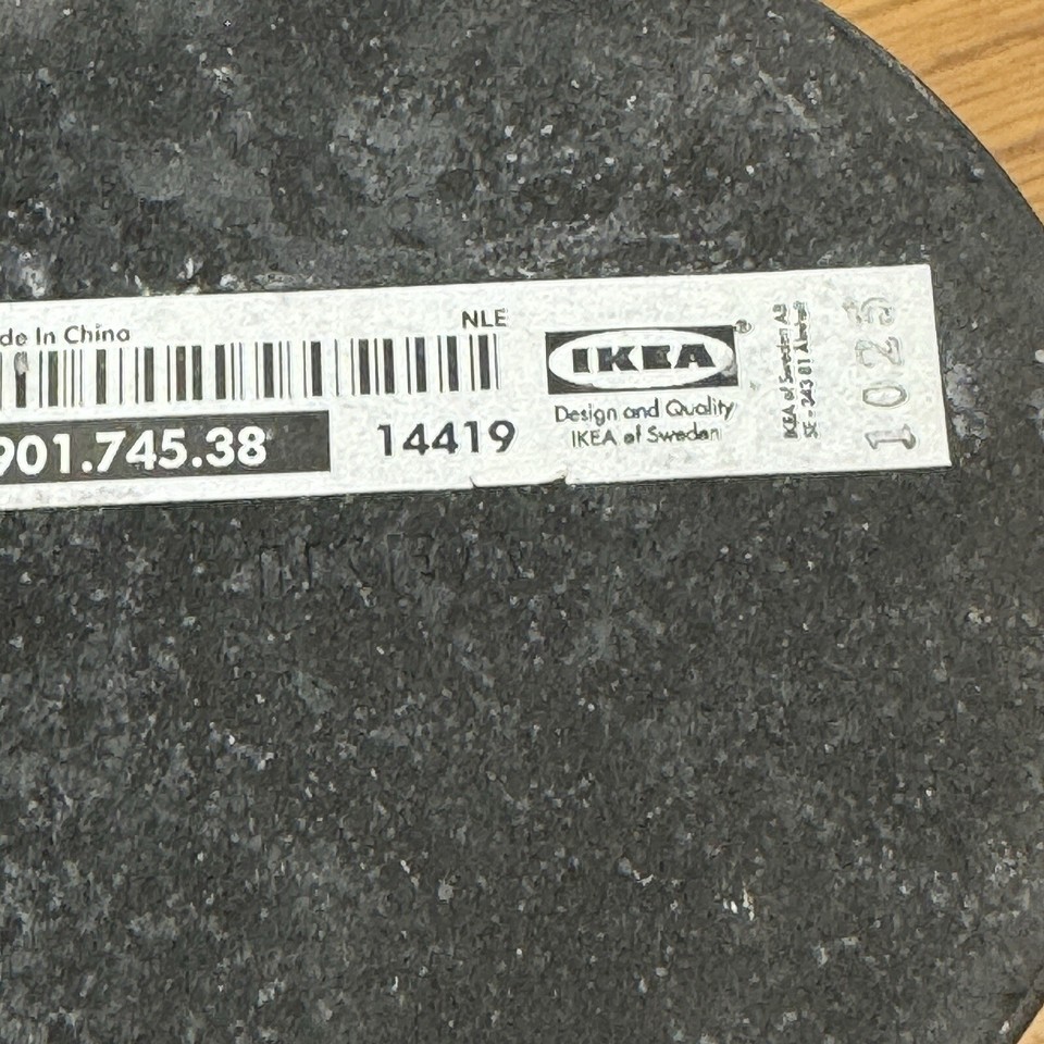 IKEA Candle Holder Wooden Dark Brown Wooden Pair of Candle Holders eBay