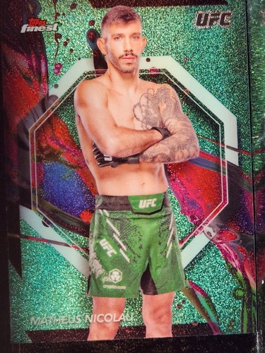 2024 Topps Finest UFC (Pick your Fighter) Base & Parallels - Picture 129 of 164
