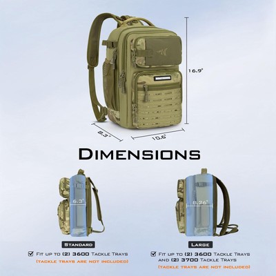 KastKing BlowBak Tactical Fishing Sling Tackle Storage Bag  display picture 2