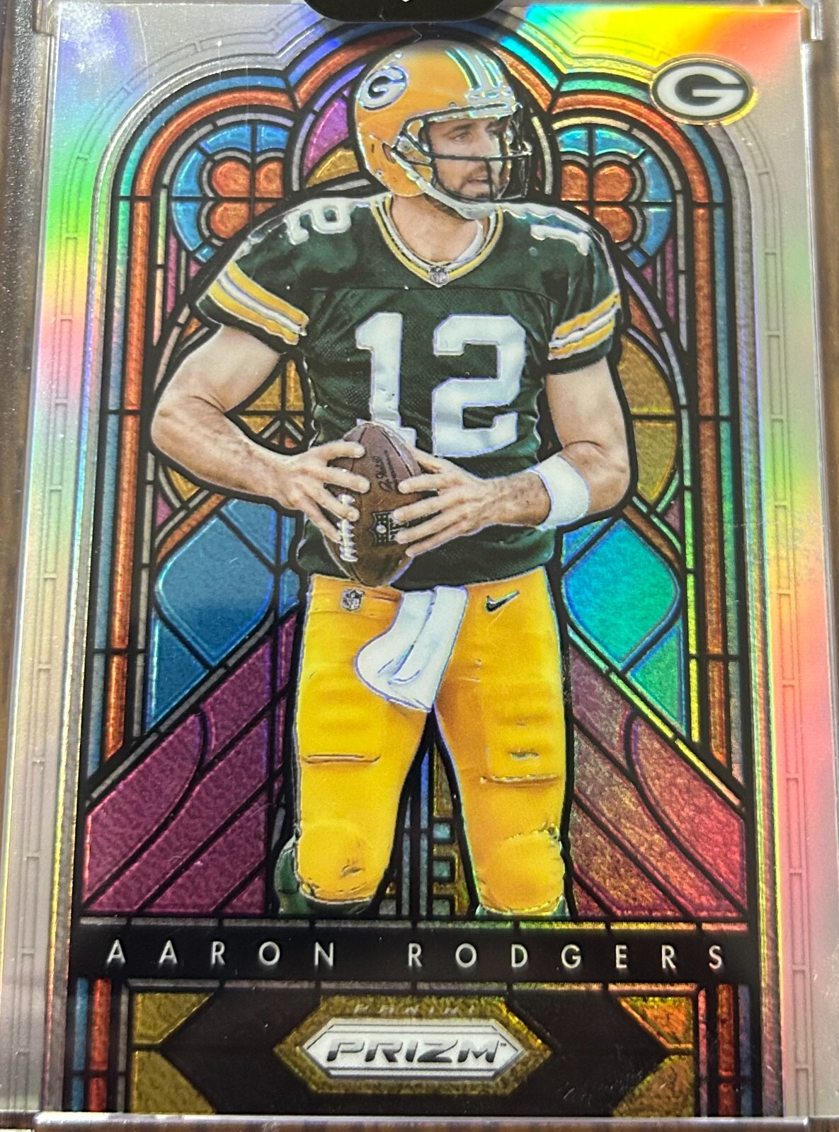 2018 Panini Prizm - Stained Glass Aaron Rodgers #SG-2
