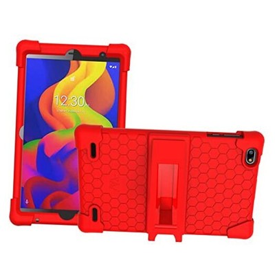 NUU Tab 8 Tablet Case,  Silicone Kids Case Cover for NUU Tab 8 Tablet Model Red