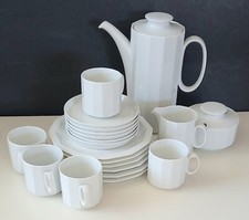 Rosenthal POLYGON - 5x Mokkaservice mit Kanne, Milch + Zuckertopf - no Gastro