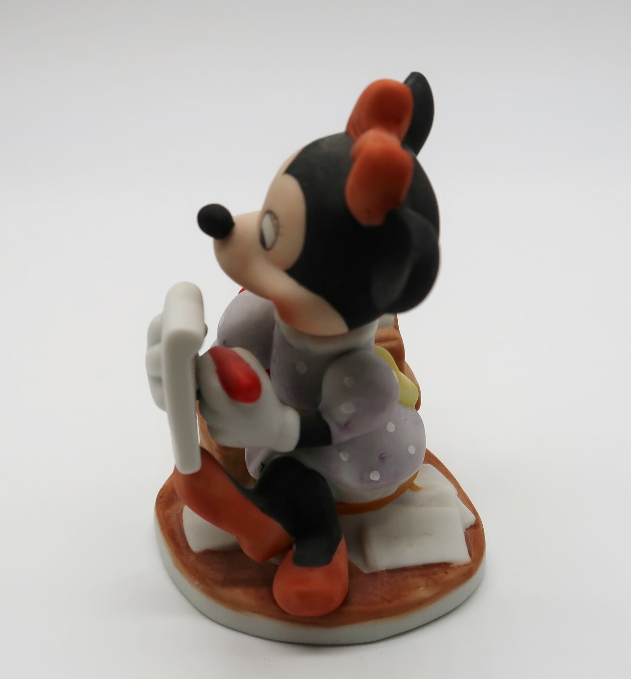 Mouse Secretary Vtg Walt Disney Productions Minnie Mouse Secretary Figurine Rare HTF ...