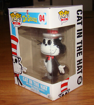 Funko POP! Books Dr Seuss #04 CAT IN HAT #05 SAM I AM #07 FOX IN