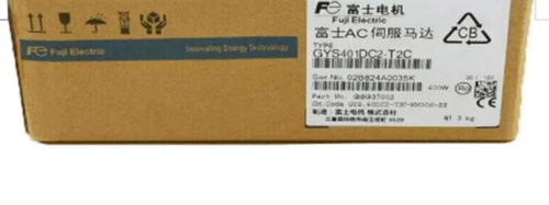 One New Fuji GYS401DC2-T2C AC Servo Motor GYS401DC2-T2C Expedited Shipping - Picture 1 of 3