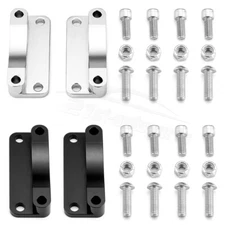 21" Fender Riser Relocator Brackets Kit For Harley Road King Electra Glide 03-13
