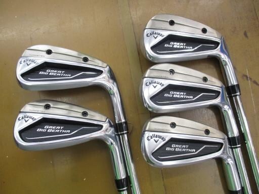Callaway GREAT BIG BERTHA 2023 5s / 6-9 PW / Flex S / NS PRO Callaway GREAT BIG BERTHA 2023 5s / 6-9 PW / Flex S / NS PRO