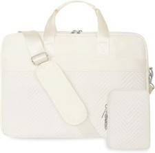 Laptop Briefcase- 15.6 Inch Waterproof Laptop Work Bag with Clutch Purse