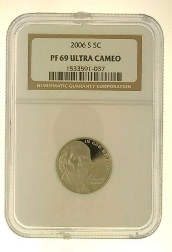  2006 S  5C NGC PF69  Ultra Cameo C0020