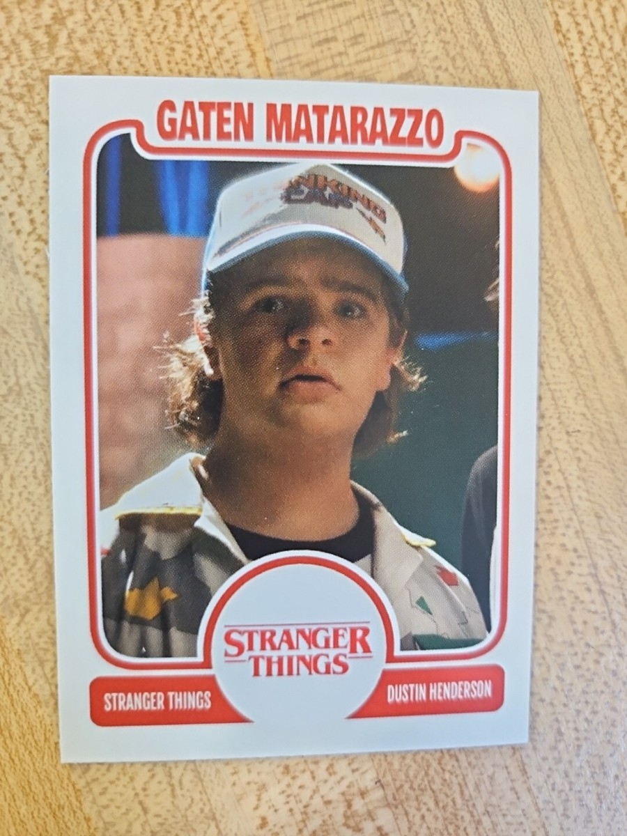 Stranger Things Custom Trading Card - Dustin Henderson Played By