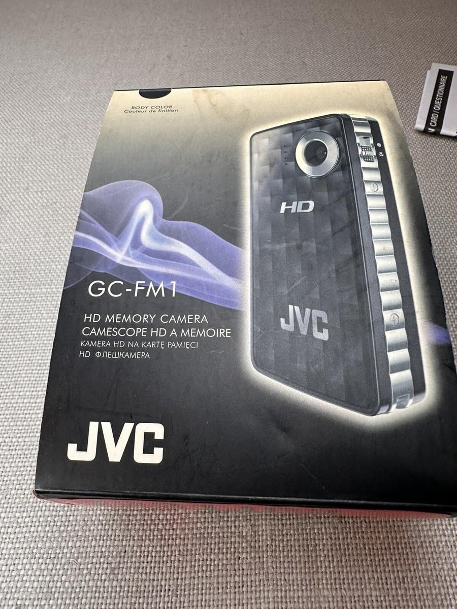 JVC GC-FM1BU HD Memory Camcorder Camera - Black | eBay JVC GC-FM1BU HD Memory Camcorder Camera - Black | eBay