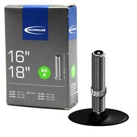 "Schwalbe Fahrrad Schlauch 16 / 18 Zoll AV4 28-37-340/349/355 16/18X1.10-1.35\""