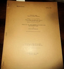 GEOLOGY IDAHO MINERALS MINING 1941 ALMADEN QUICKSILVER DISTRICT WEISER REGION